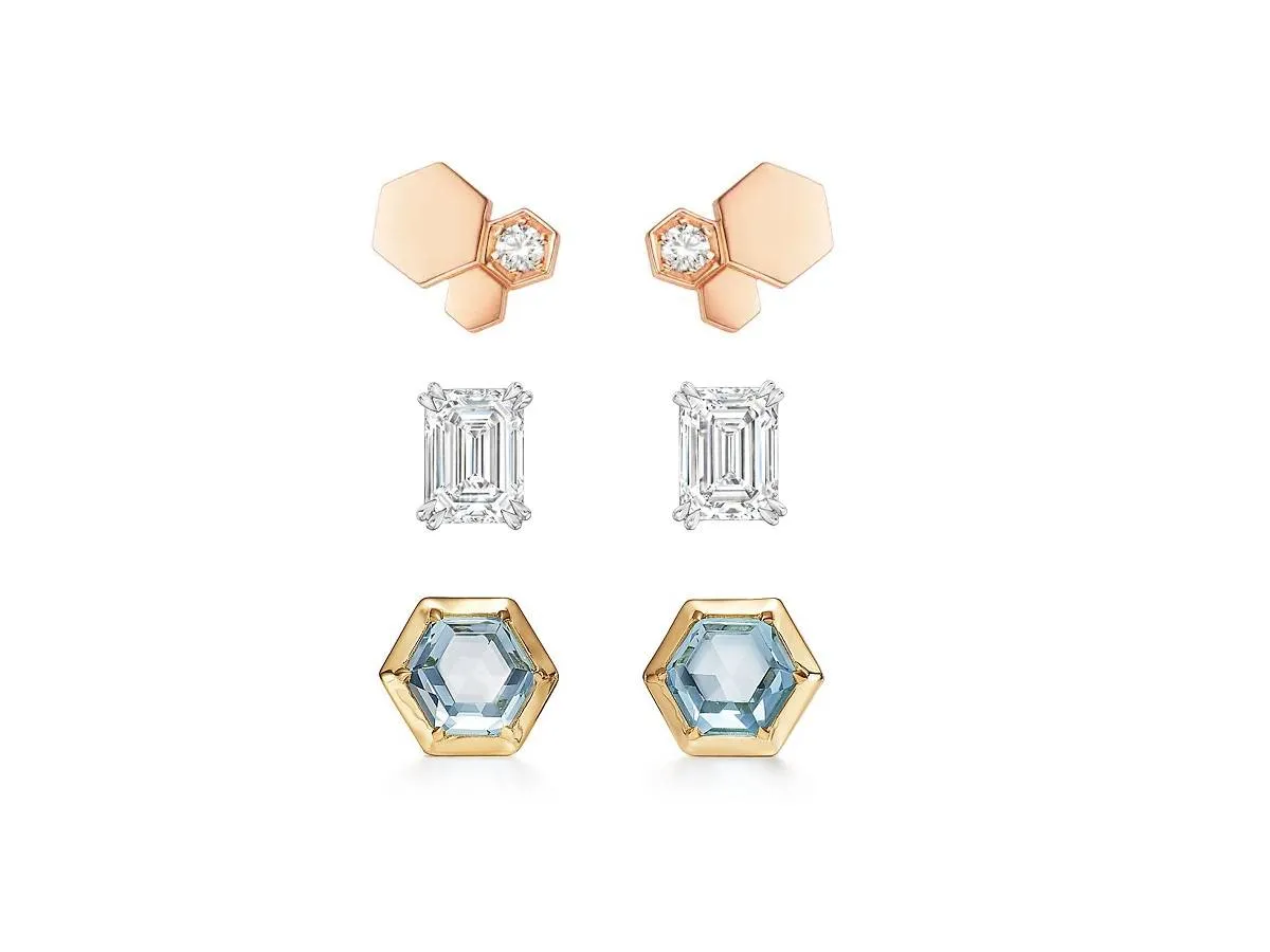 شاهدي أحدث ما قدمته الدور العالمية من أقراط بتصاميم هندسية لإطلالة عصرية في العمل