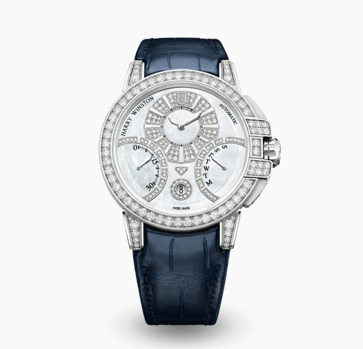 ساعة Ocean Biretrograde من هاري وينستون Harry Winston 