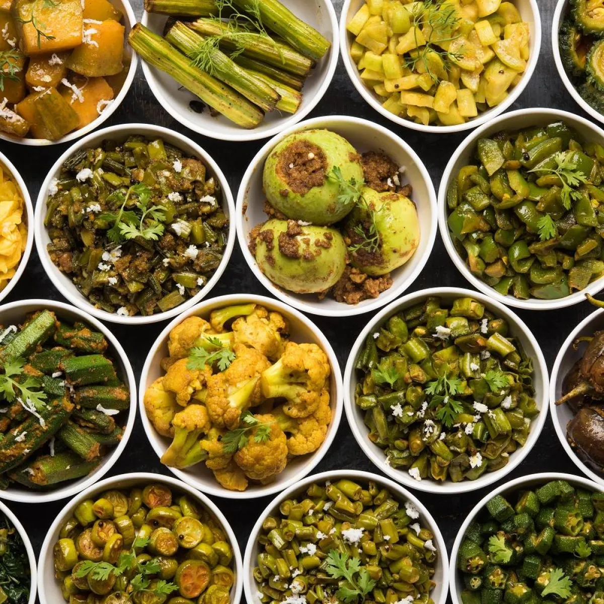 صور لعدد من الأطعمة الصحية