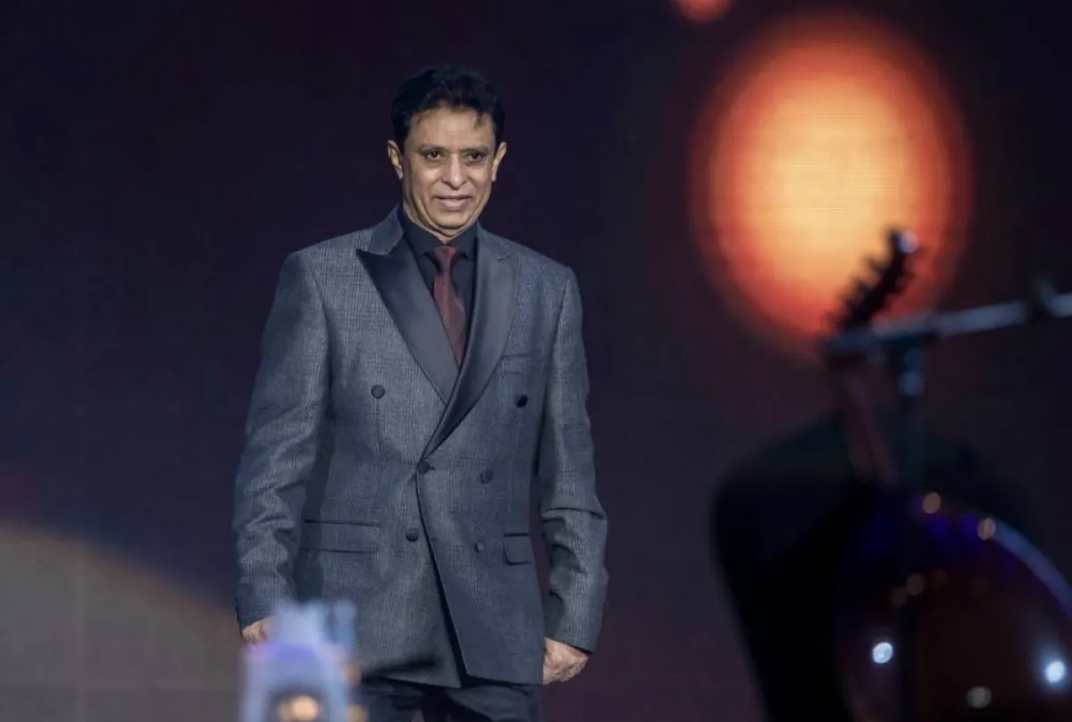 أحمد فتحي على مسرح أبو بكر سالم - الصورة من حساب وزارة الثقافة على تويتر