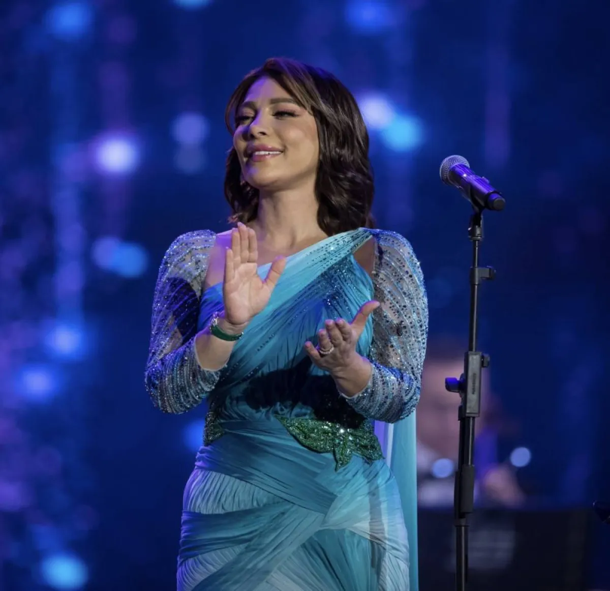 اصالة نصري - الصورة من حساب وزارة الثقافة على تويتر