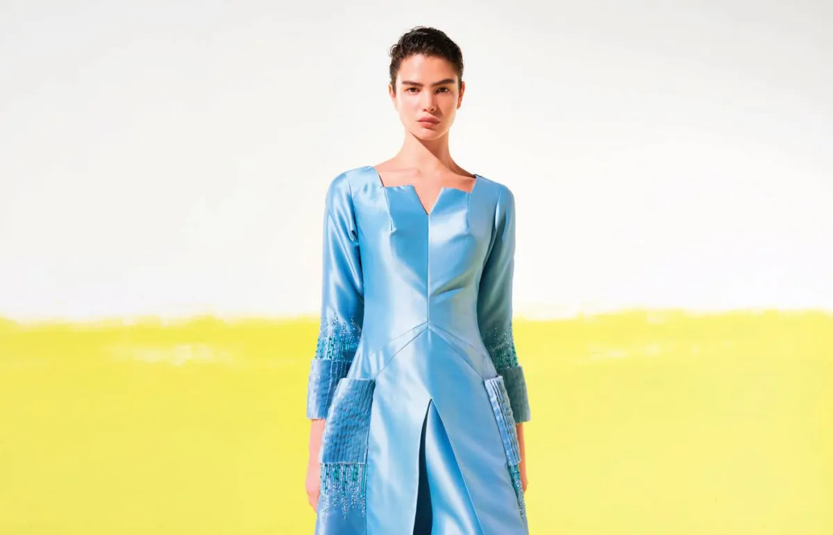 المصمّمة أحلام شاهين: أزيائي مزيج من ألوان وقصات لا يبدلها الزمن