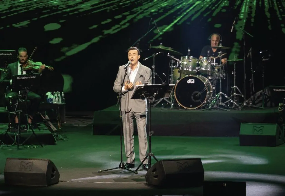 الفنان صابر الرباعي - الصورة من حساب معرض الرياض الدولي للكتاب في تويتر