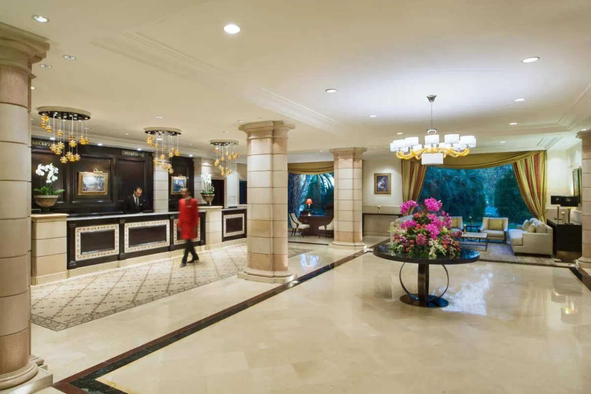 اللوبي في فندق ماريوت عمّان