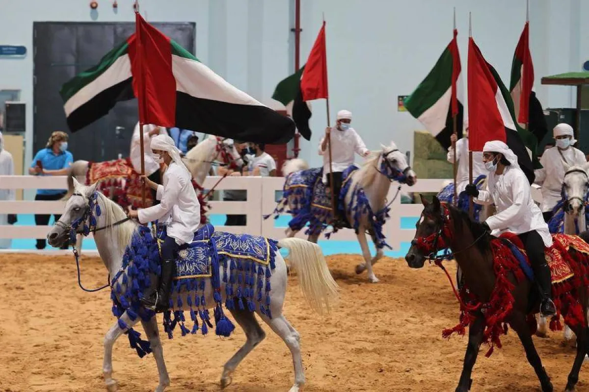 معرض أبوظبي الدولي للصيد والفروسية يختتم فعالياته اليوم