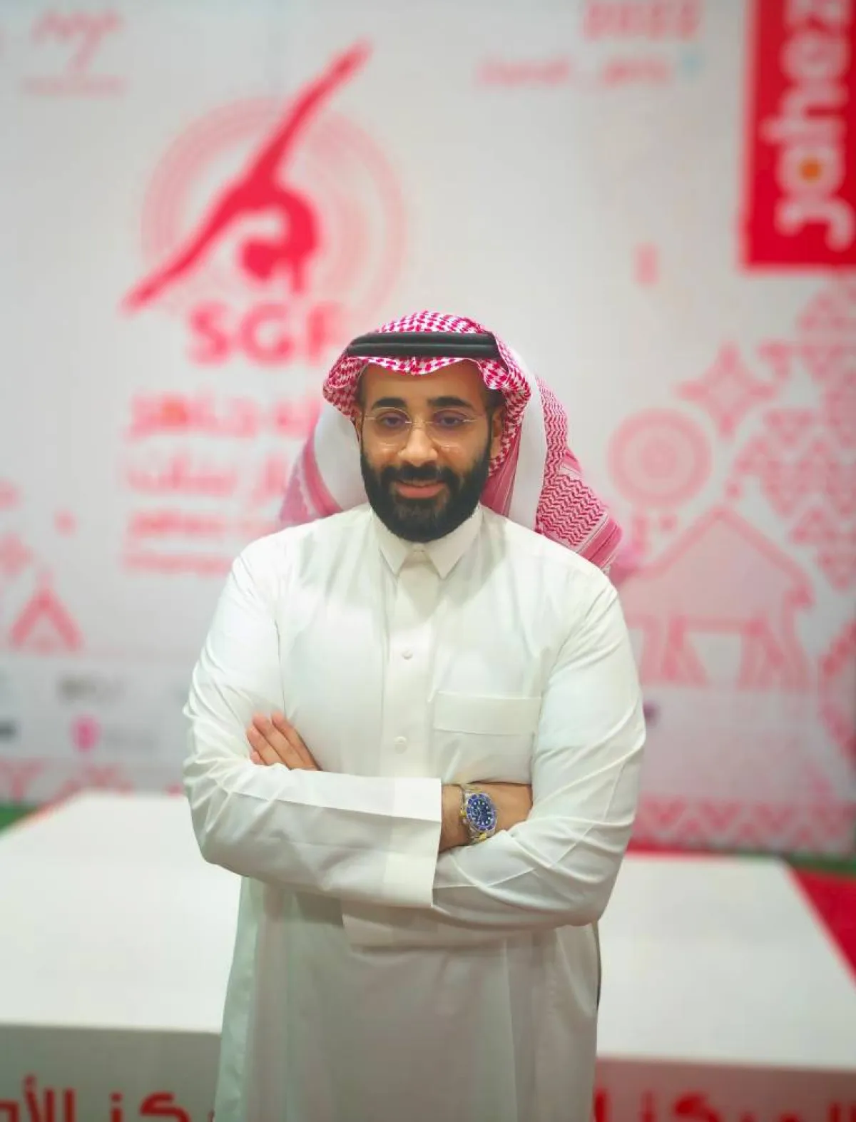 راكان الفهيد المدير التنفيذي للاتحاد السعودي للجمباز