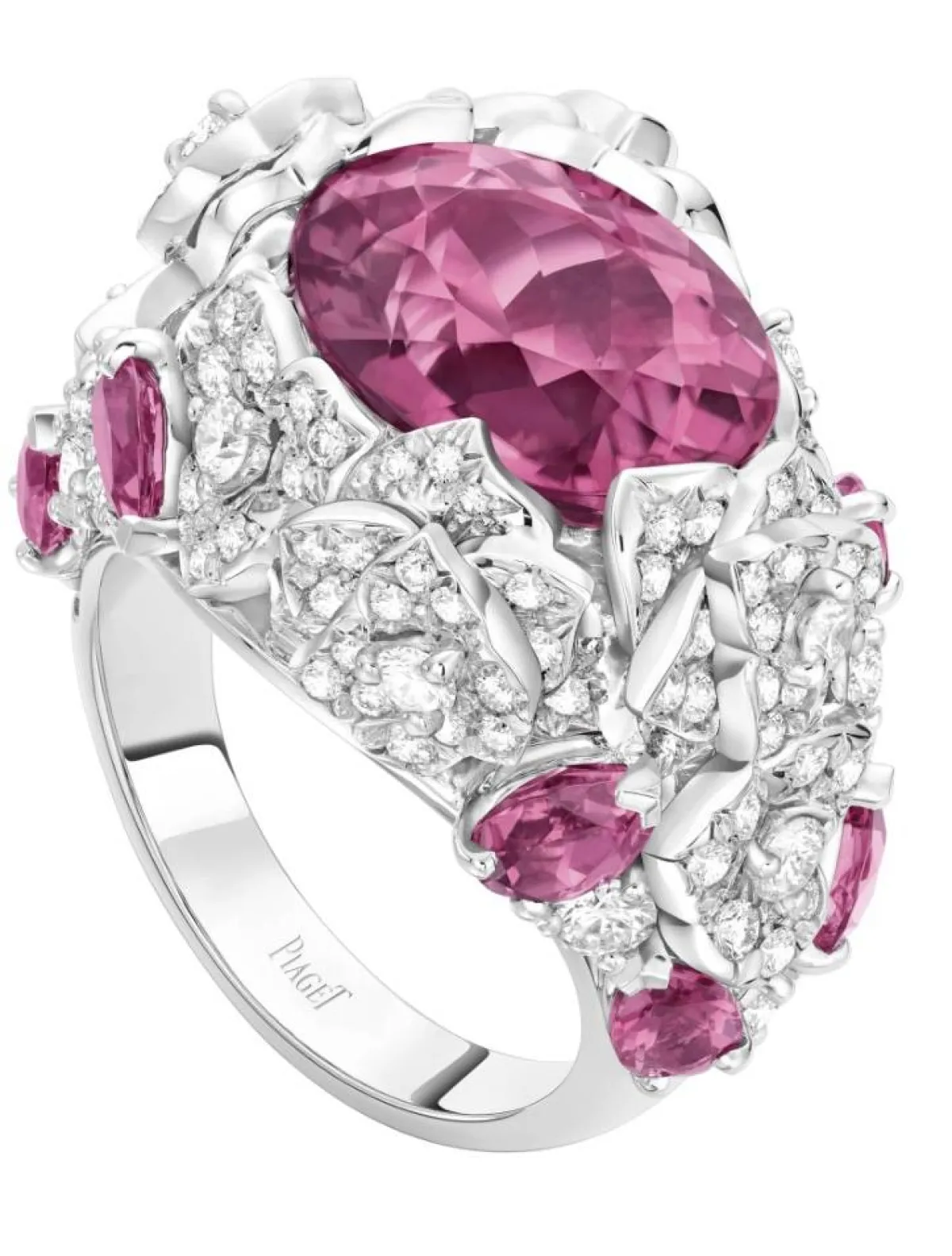 خاتم الوردة من بياجيه Piaget