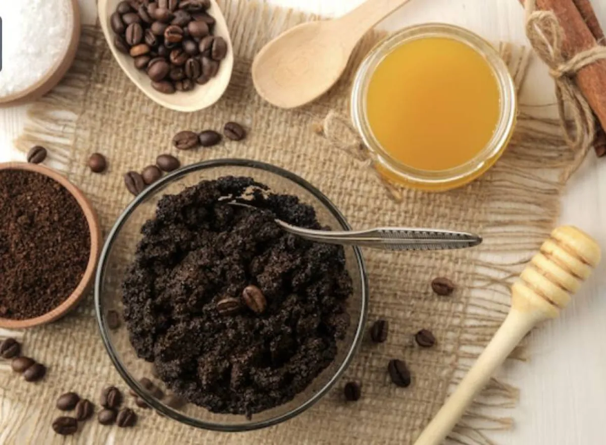 سكراب القهوة والعسل