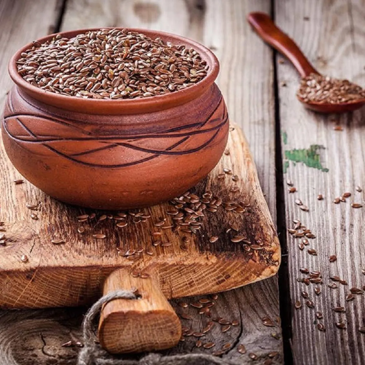 صورة لطبق يحوي بذور الشيا