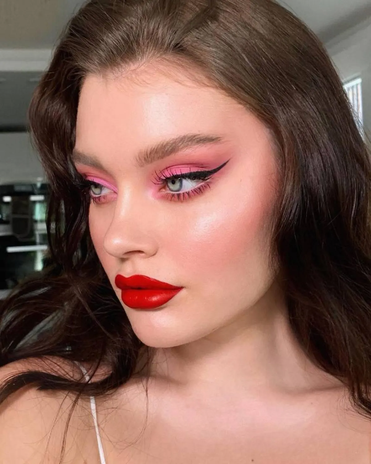 صيحات مكياج زهري