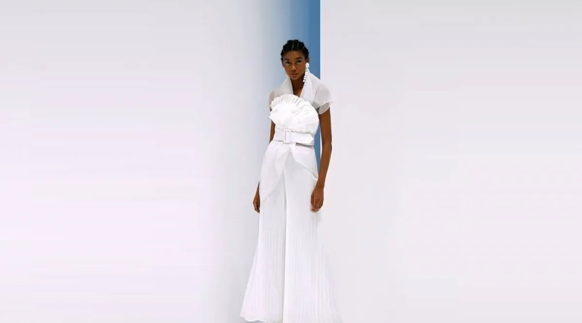 بنطلون كلاسيكي واسع من سيمورا  Simorra