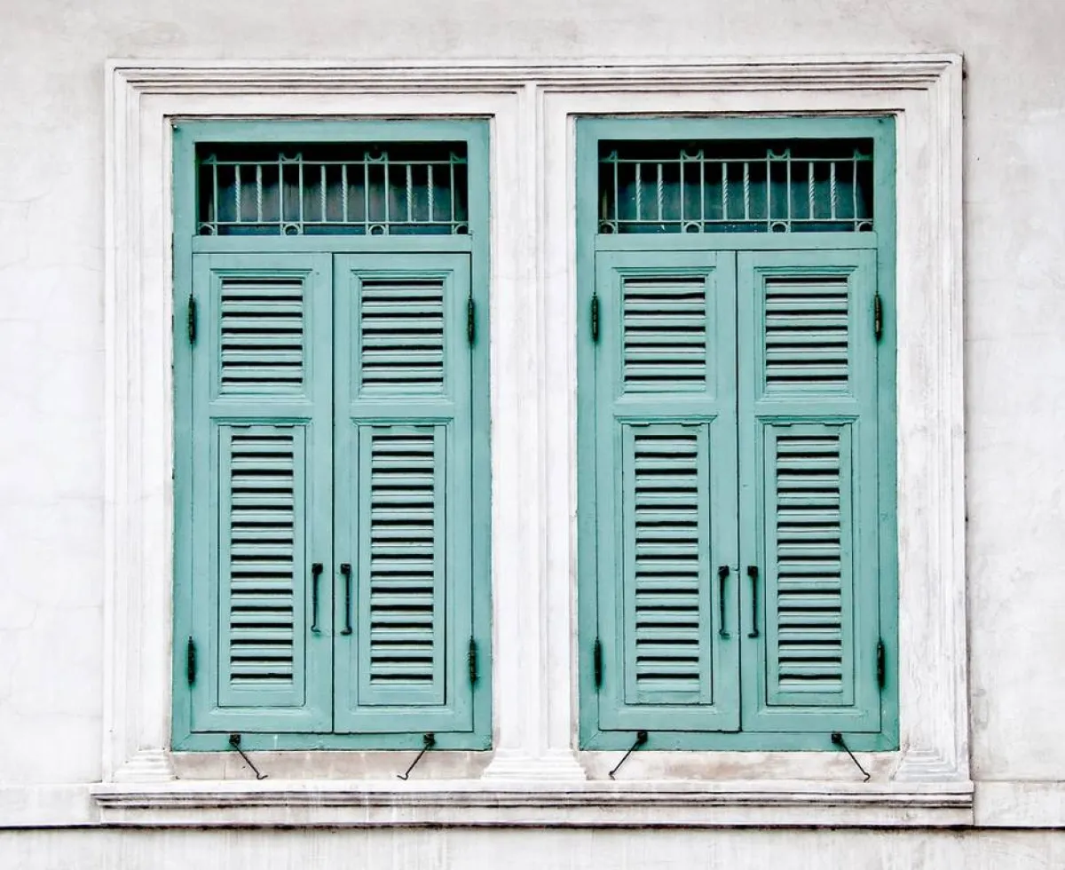 مظهر الشبابيك الخشب مميّز