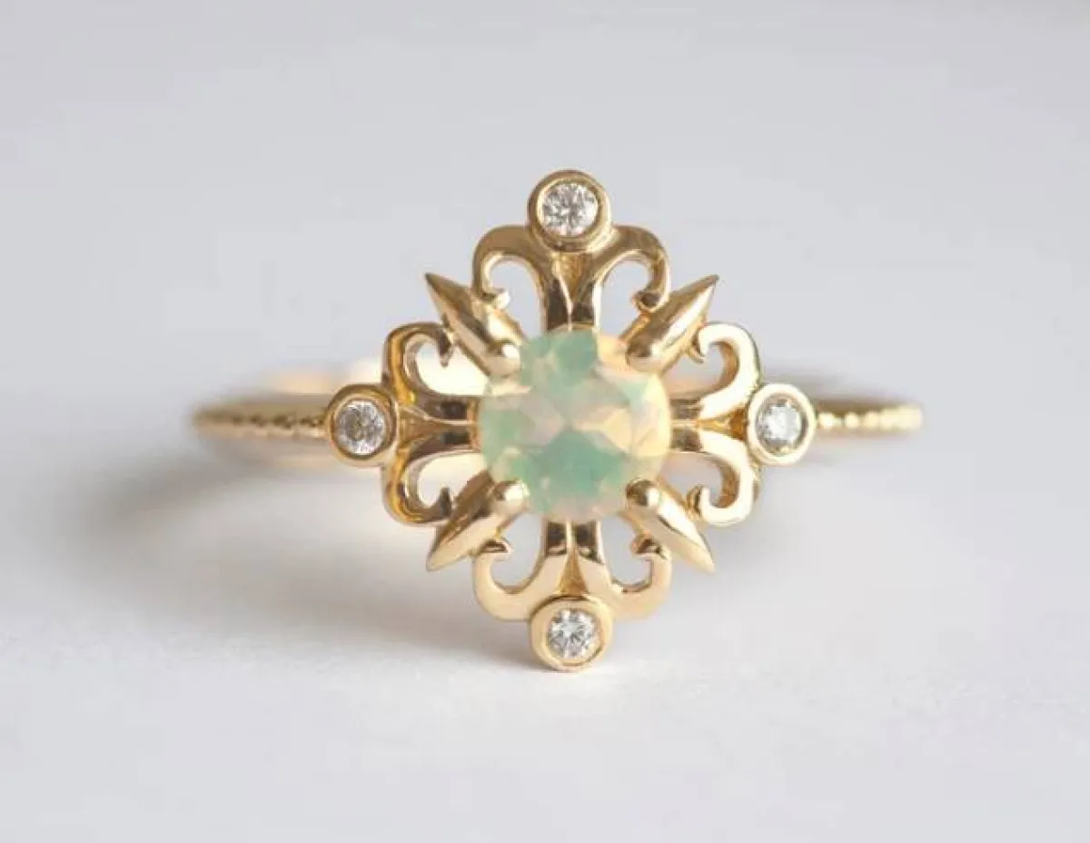 خاتم أوبال إثيوبي من كابوسين Capucinne