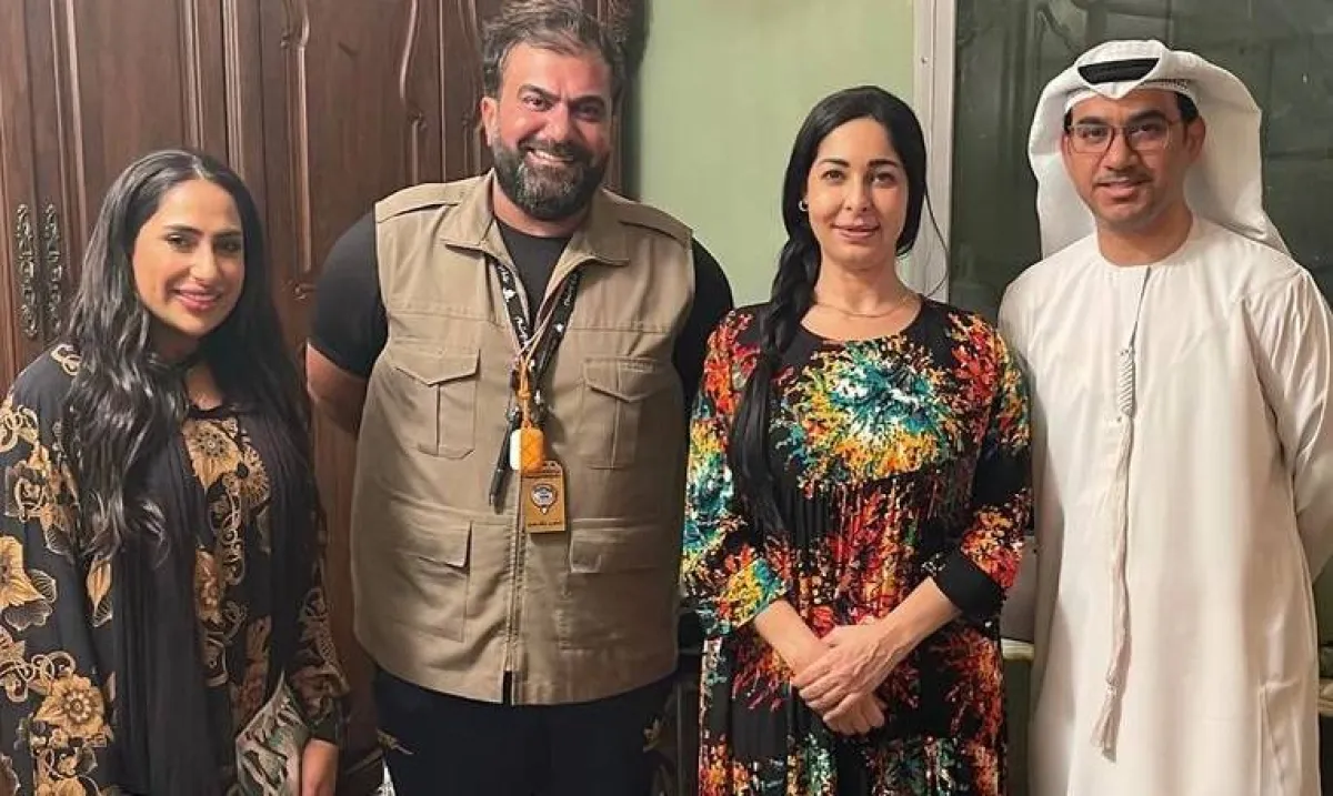 سعيد السعدي في كواليس منزل 12- صورة من صفحته الرسمية على انستغرام
