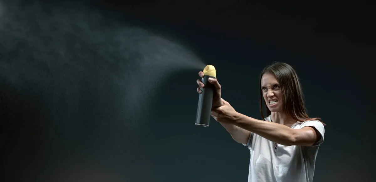 صورة لاستخدام طارد البعوض