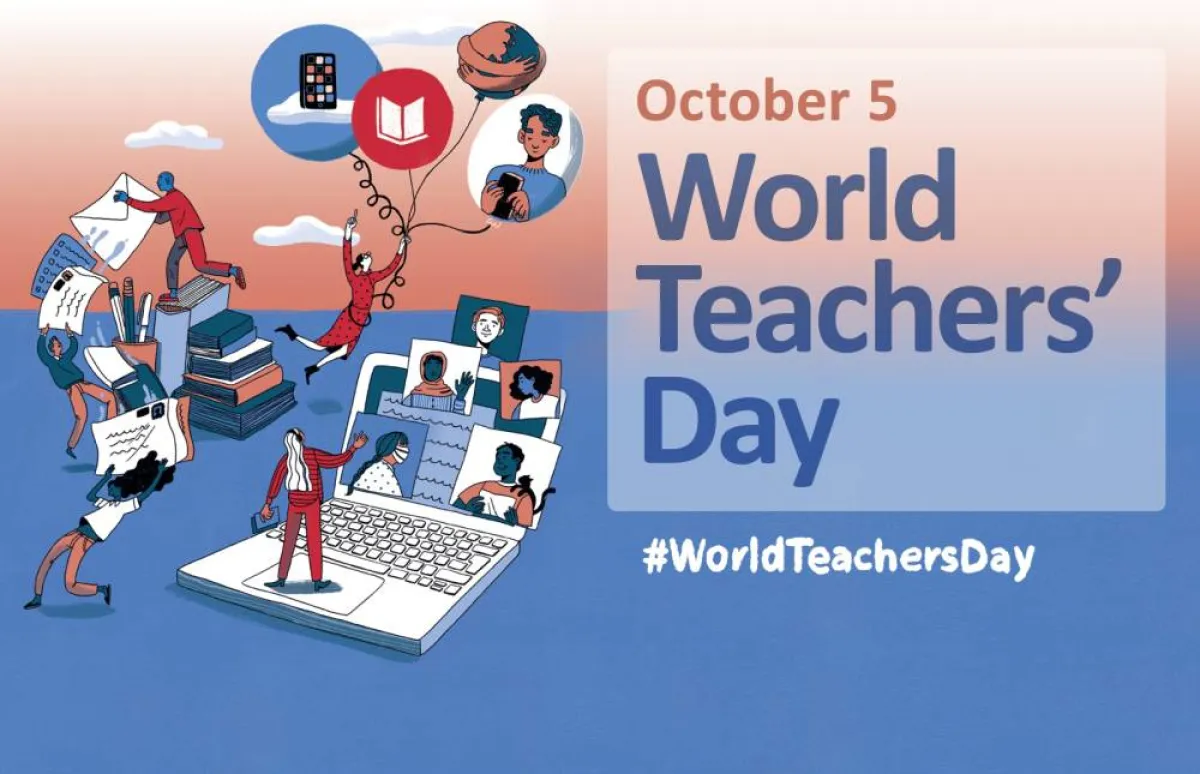 يوم المعلم العالمي الذي يحتفل به العالم هذا الشهر