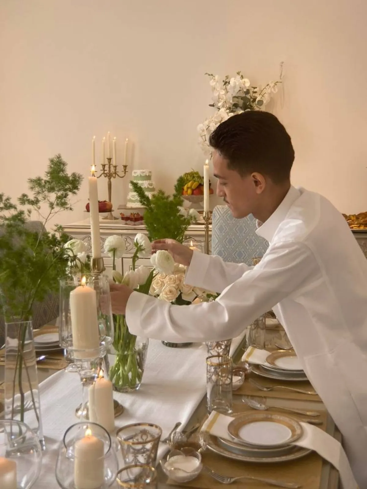 منسق الورد مشعل عجاج