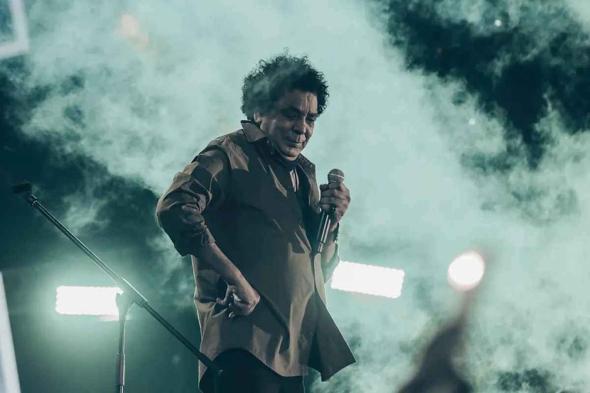 محمد منير - صورة من حسابه على انستغرام