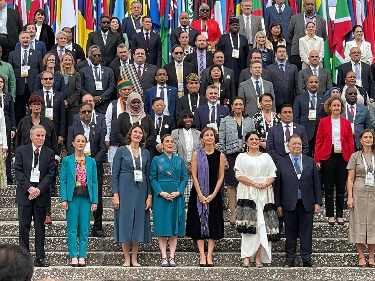 وفود من 150دولة شاركت في المؤتمر