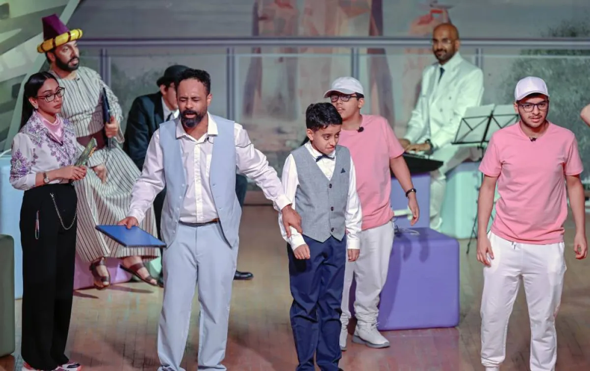 لقطة من المسرحية