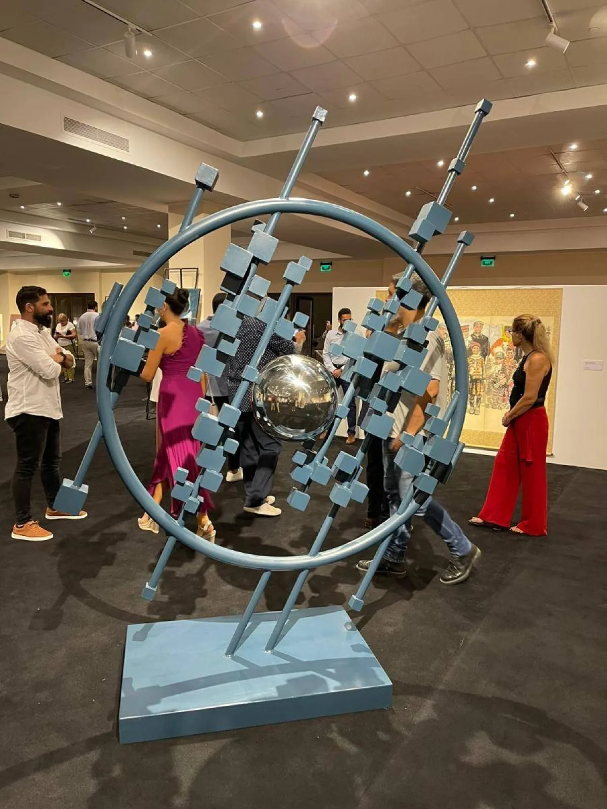 مهرجان الداو الدولي للفنون بالغردقة، حوار ثقافي وتبادل فكري بين الفنانين