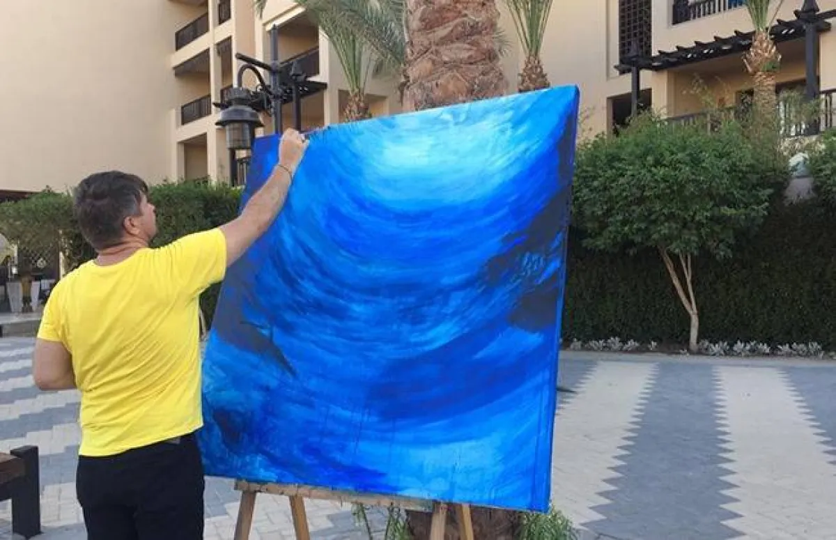 مهرجان الداو الدولي للفنون بالغردقة، حوار ثقافي وتبادل فكري بين الفنانين