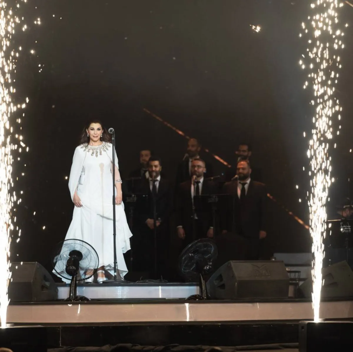 ماجدة الرومي على مسرح ابو بكر سالم