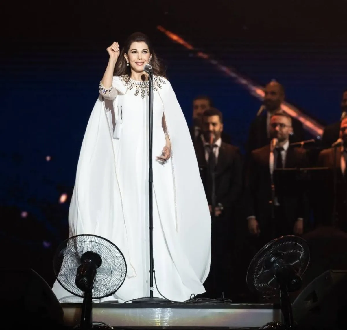 ماجدة الرومي في مهرجان الغناء بالفصحى - الصورة من الحساب الرسمي لوزارة الثقافة على تويتر