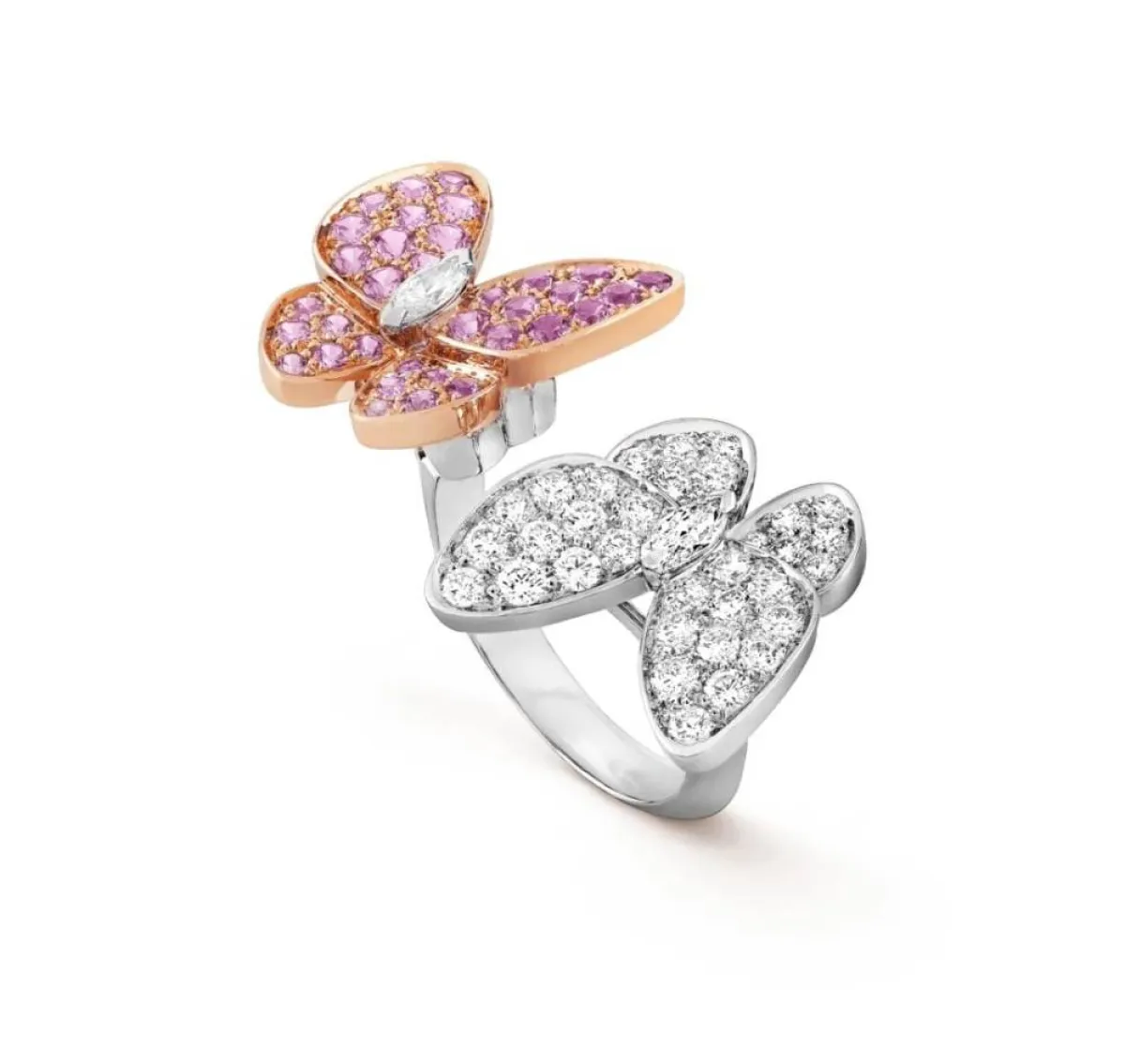 خاتم Two Butterfly Between the Finger من فان كليف آند أربلز Van cleef&Arpels 