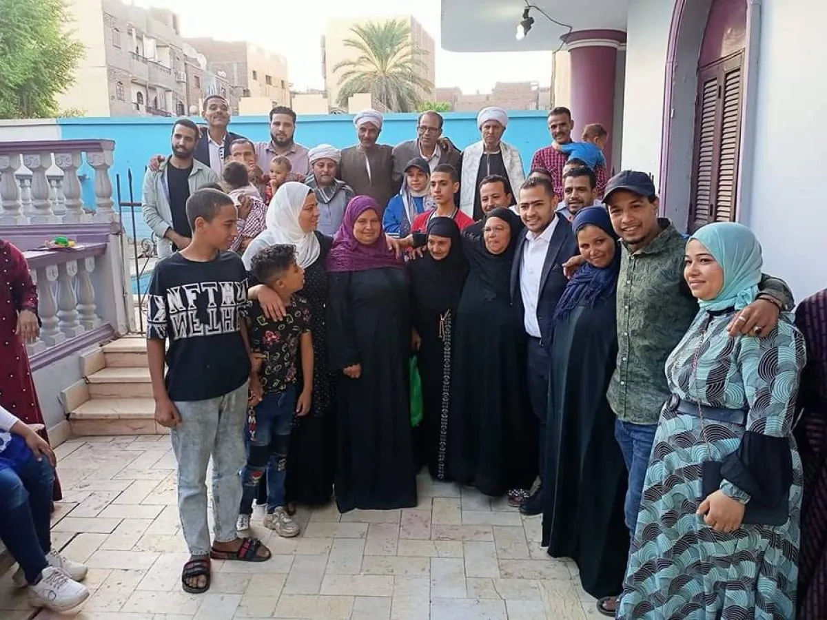 عودة سيدة لعائلتها بعد 45 سنة