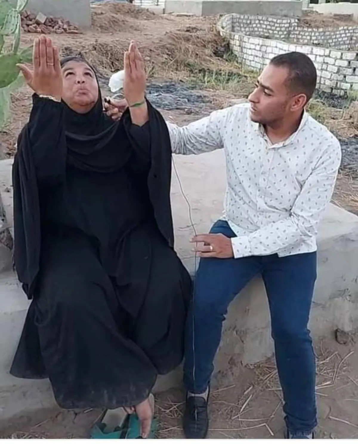 عودة سيدة لعائلتها بعد 45 سنة