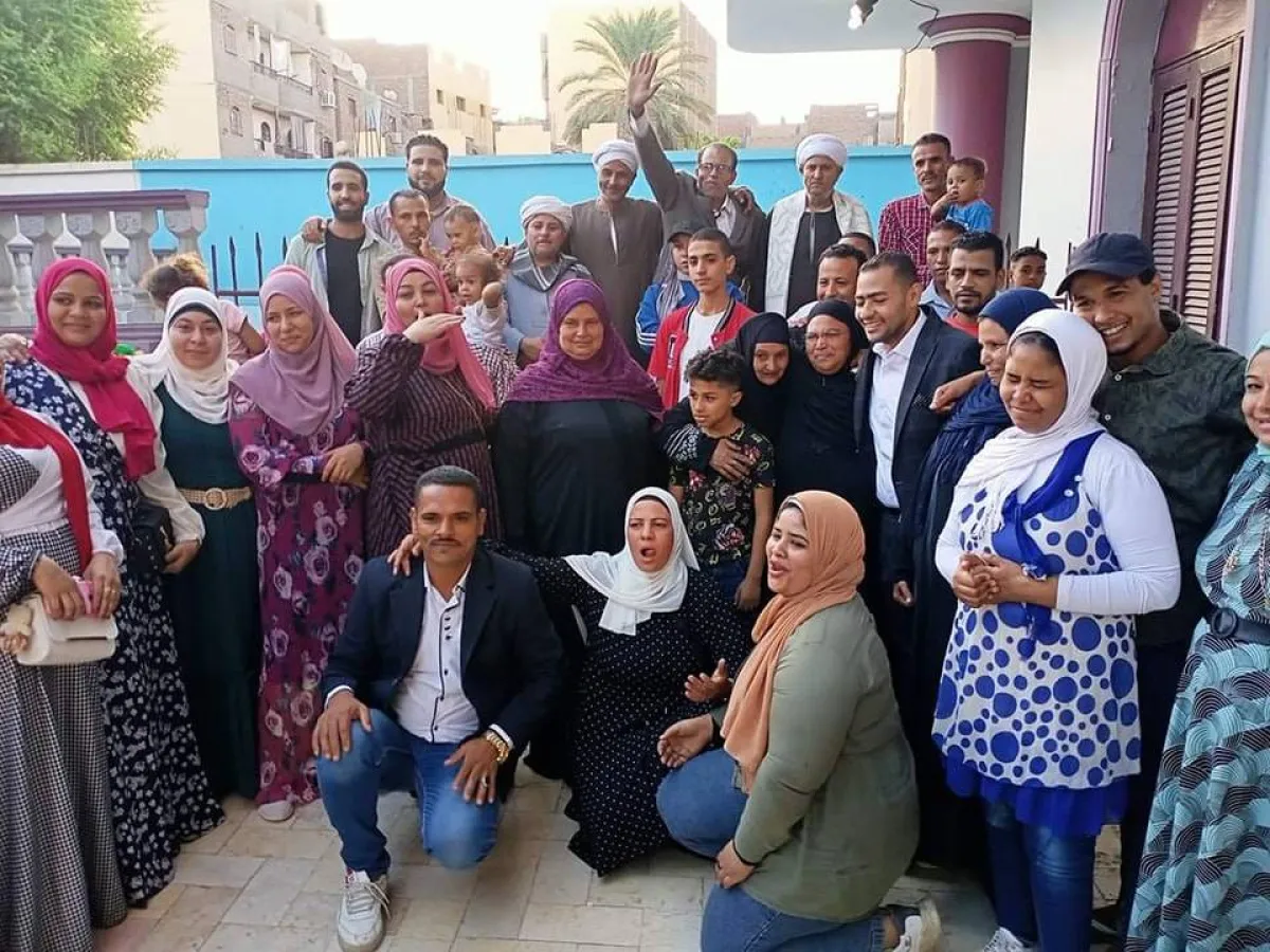 عودة سيدة لعائلتها بعد 45 سنة