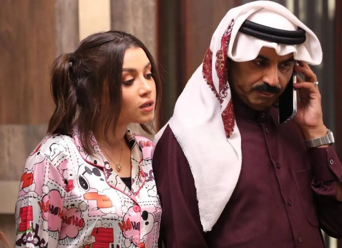 كواليس مسلسل " حريم طارق" - صورة من صفحة الفنانة رانا الشافعي على انستغرام 