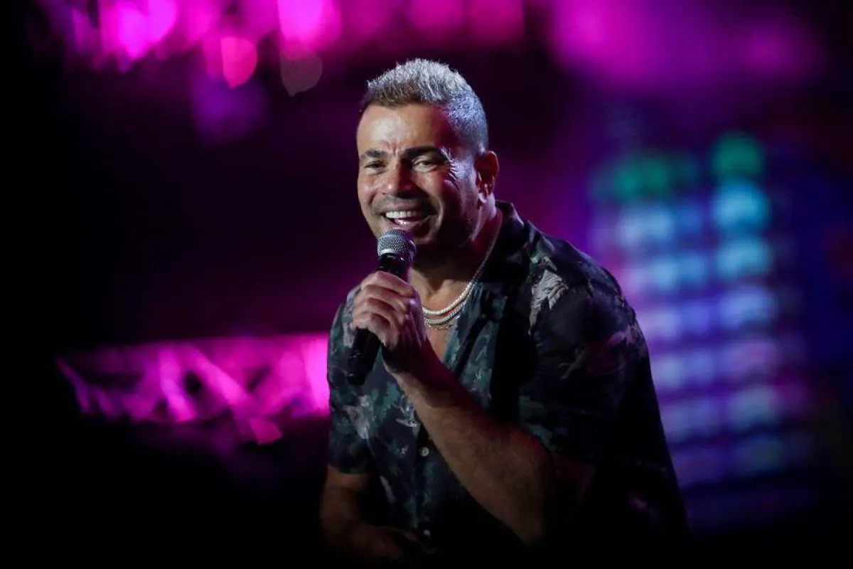 عمرو دياب - الصورة من حساب بنش مارك على الانستجرام