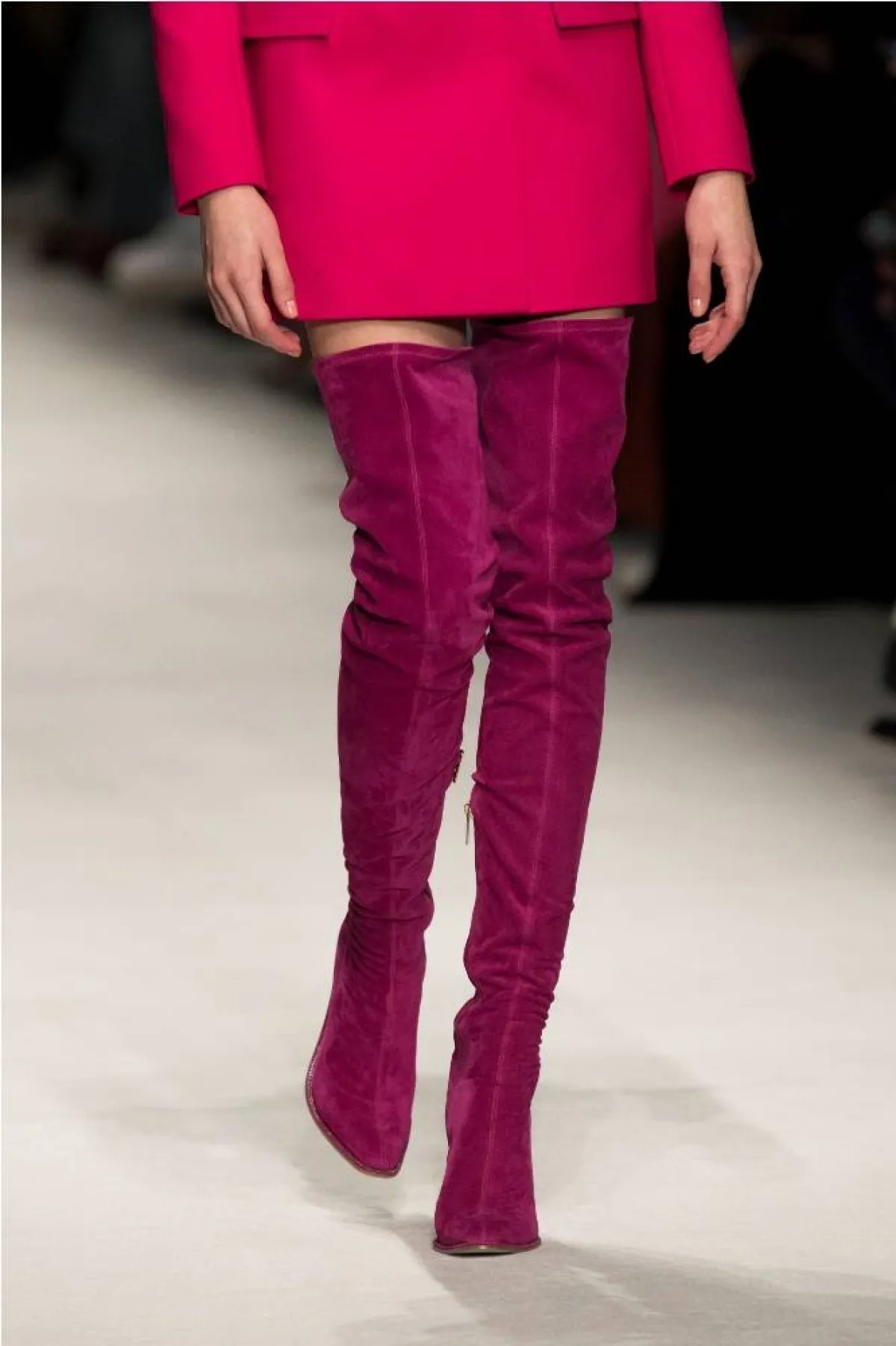 موديلات أحذية بوت مخمل من جيني Genny