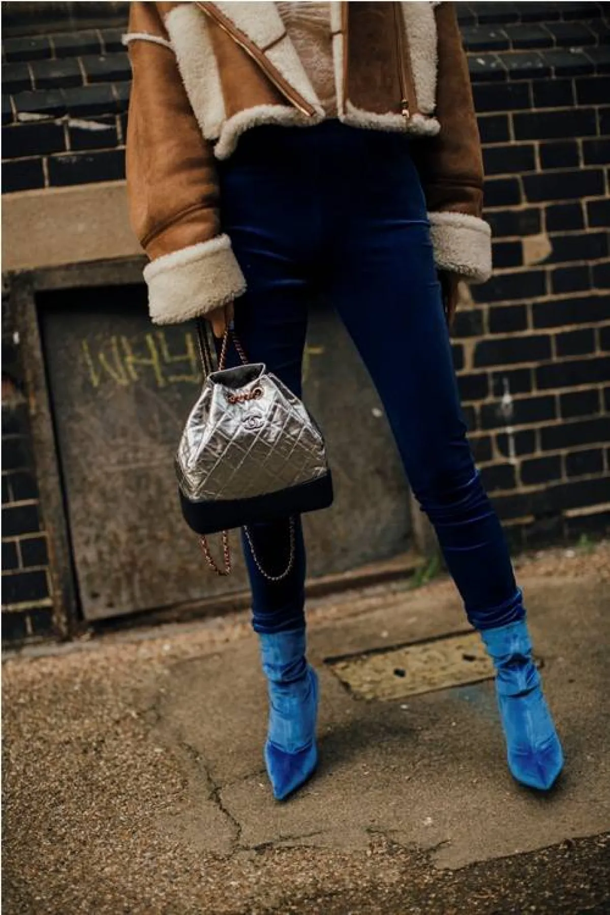 بوت مخمل من ستريت فاشن Street Fashion