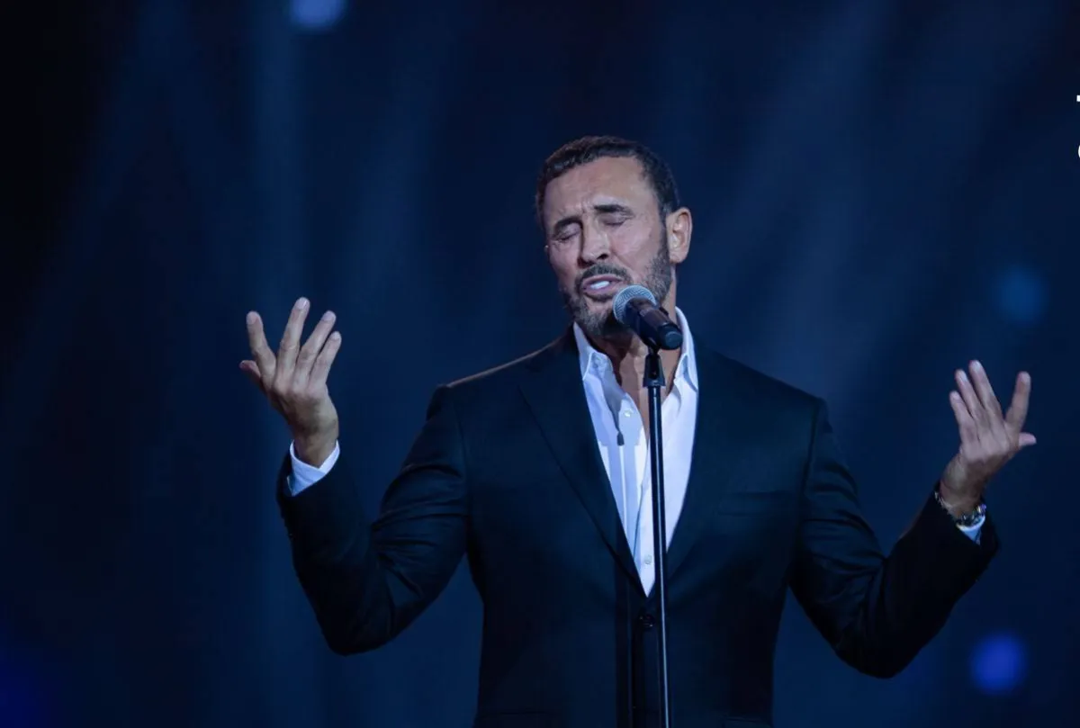 كاظم الساهر - الصورة من حساب الفعاليات الثقافية على  تويتر