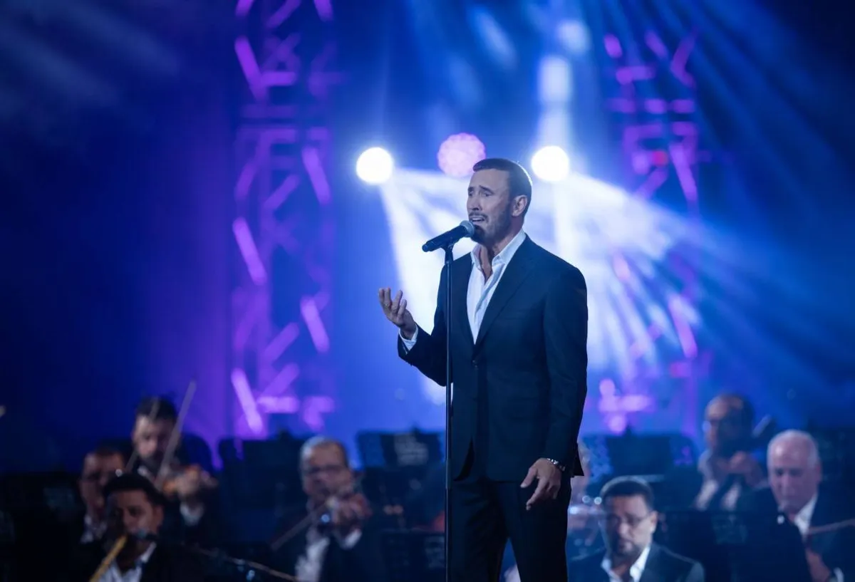 كاظم الساهر - الصورة من حساب الفعاليات الثقافية على  تويتر