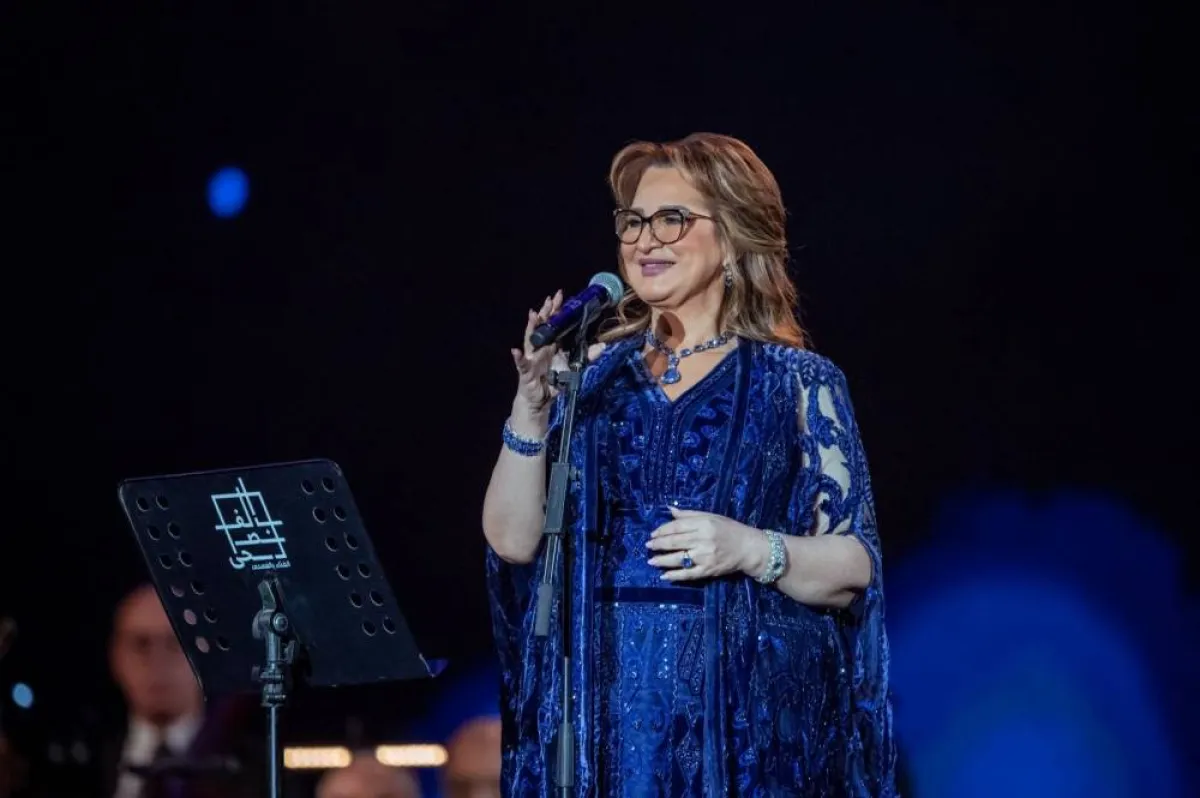 عزيزة جلال - الصورة من حساب الفعاليات الثقافية على  تويتر