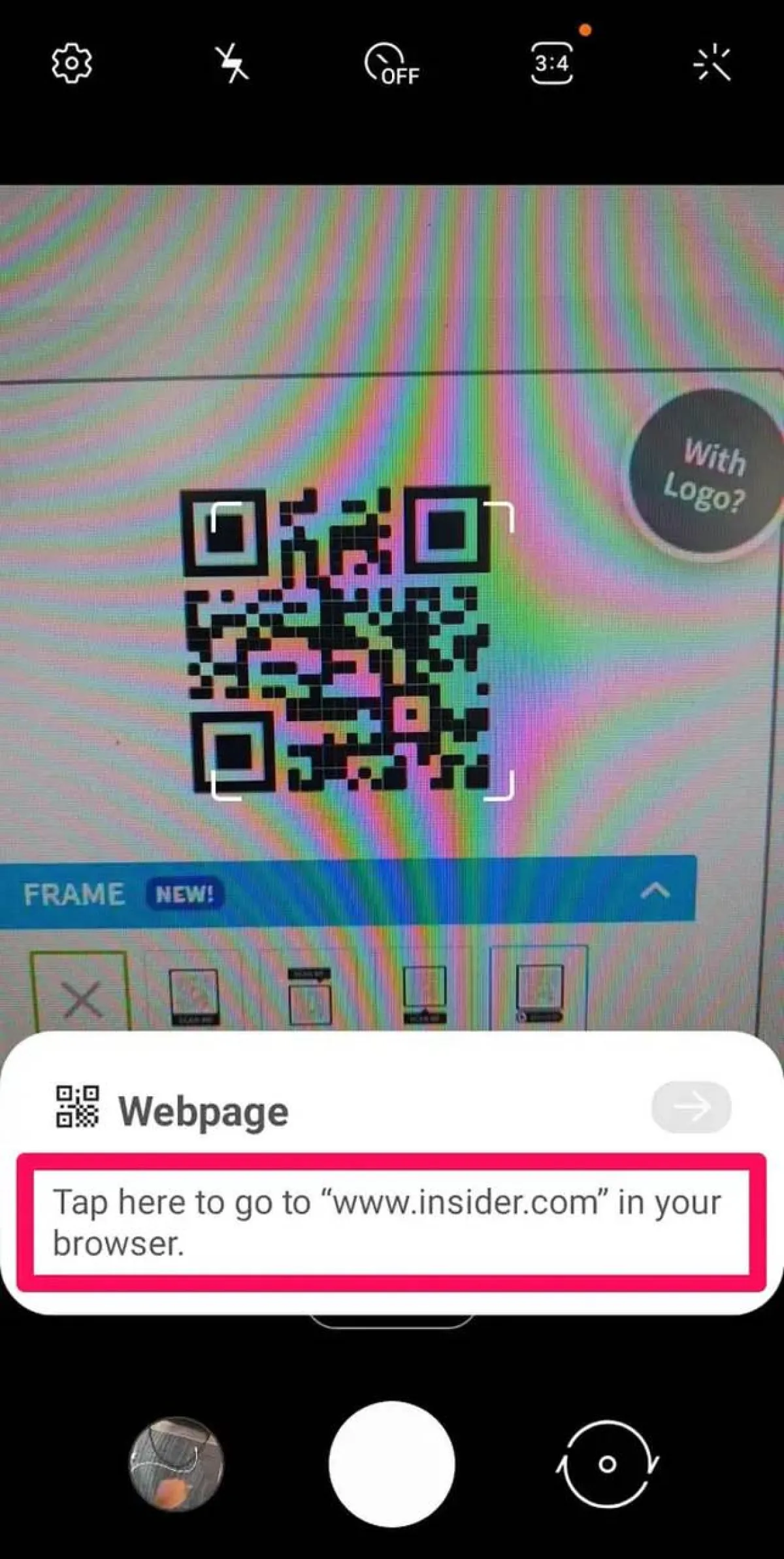 كيفية مسح رمز الاستجابة السريعة QR ضوئيًا على هاتفك أو جهازك اللوحي الذي يعمل بنظام Android