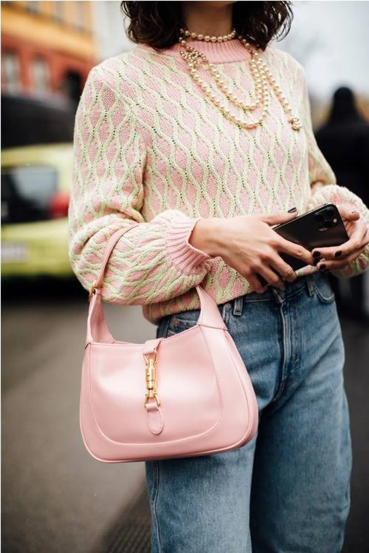 حقيبة باللون الوردي من فاشن ستريت Fashion Street