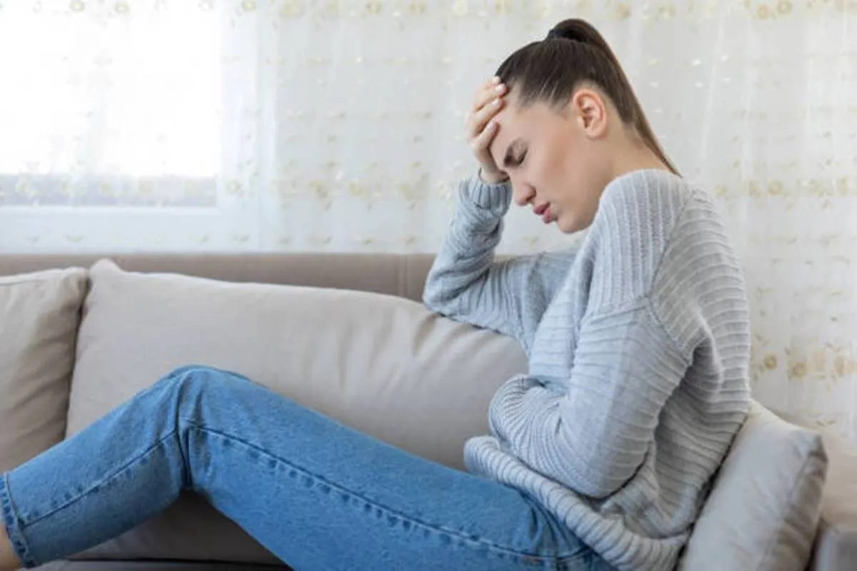 صورة لحامل تعاني من بوادر إجهاض مبكر