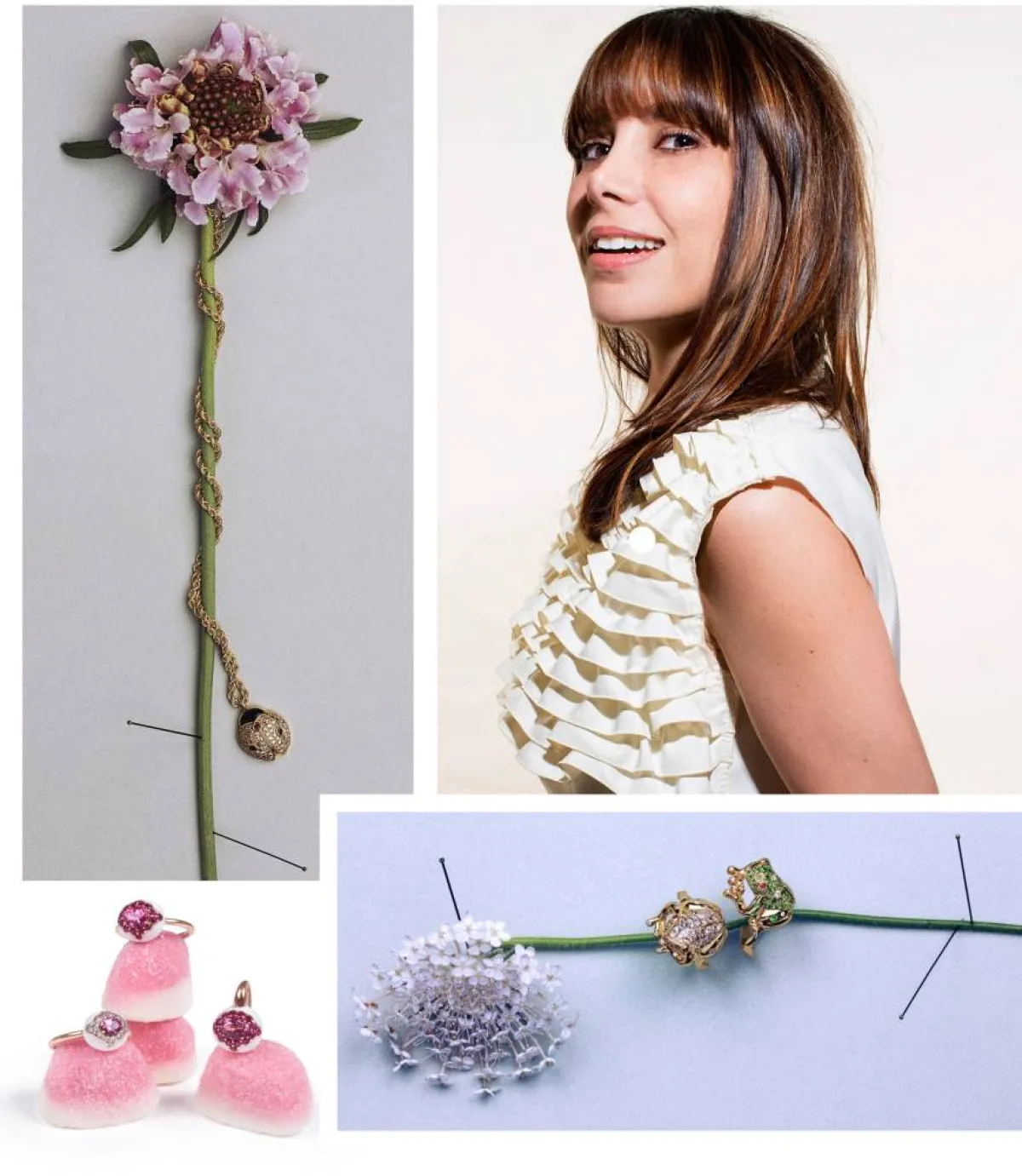 مجوهرات من تصميم المصمممة نايلة عريضة