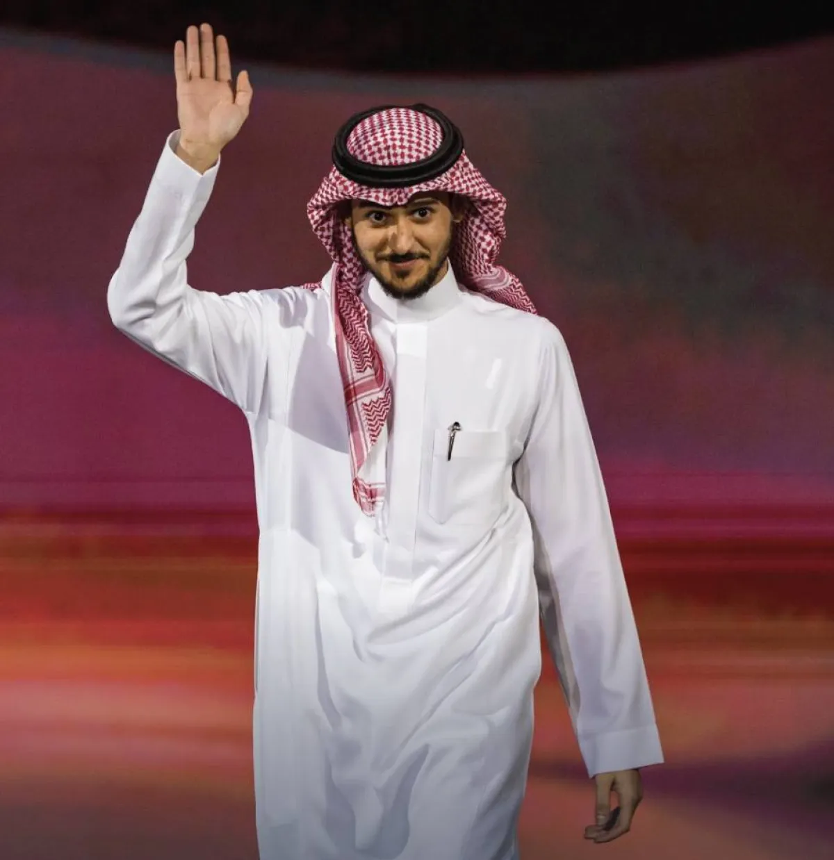 عايض على مسرح ابو بكر سالم