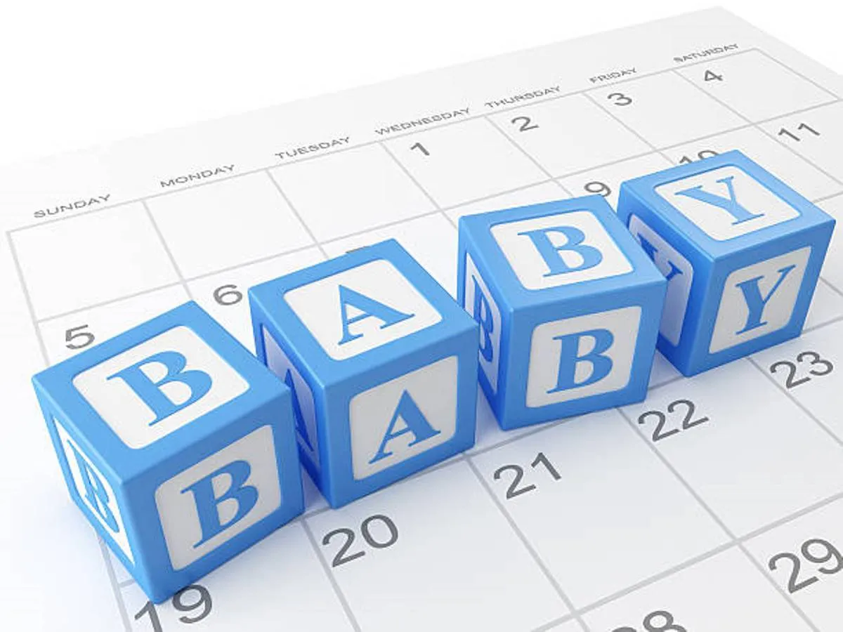 صورة تشير للشهر الأول من الحمل