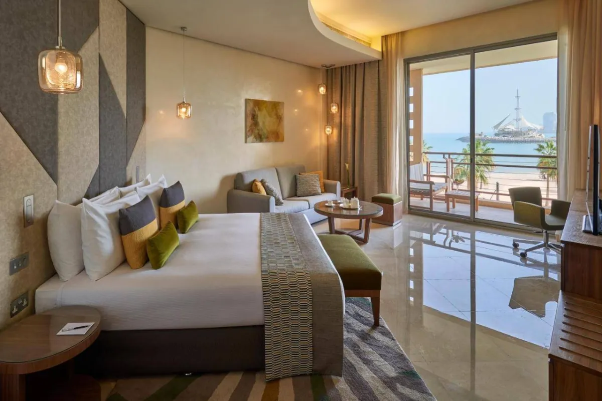 إطلالات جذابة من غرف فندق مارينا