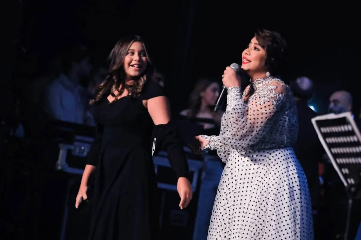 حفل شيرين عبد الوهاب - الصورة من إدارة إعلام أوبرا جامعة مصر الدولية