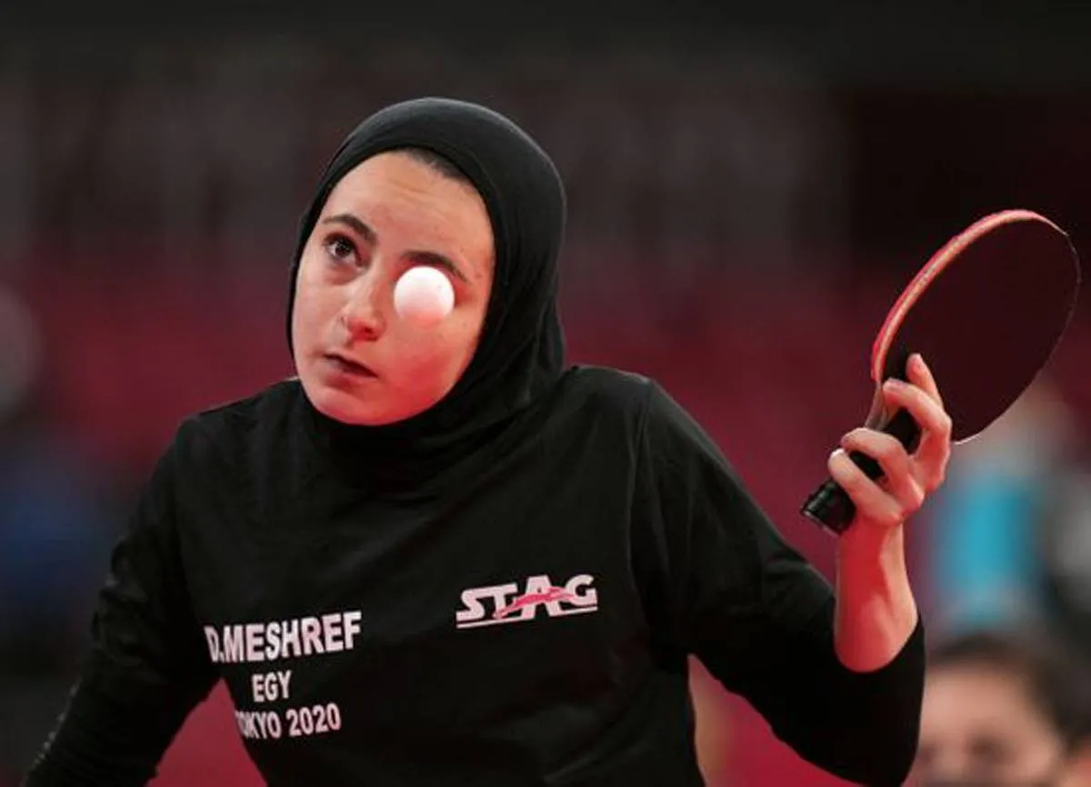 أيقونة الذهب دينا مشرف بقائمة أفضل الملهمين العرب