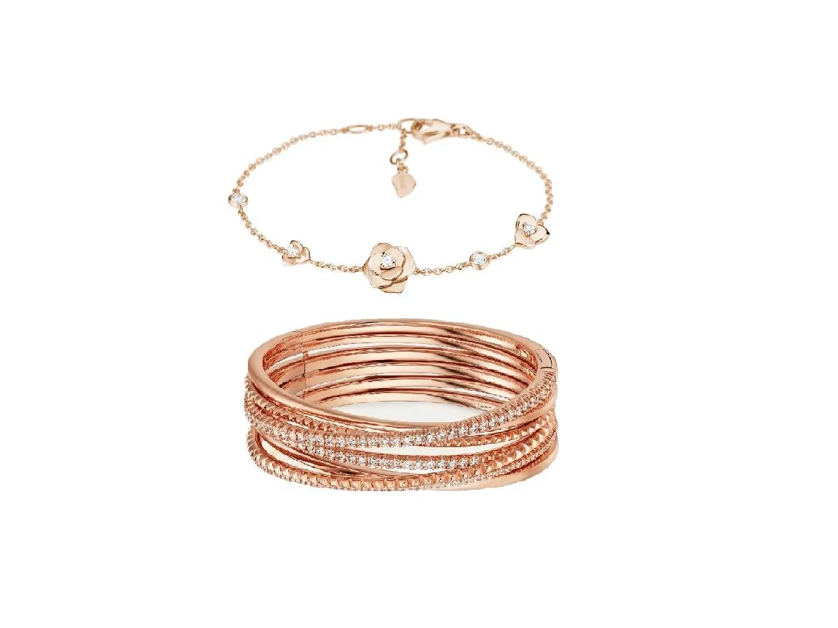 أحدث موديلات أساور ذهب لخريف 2022