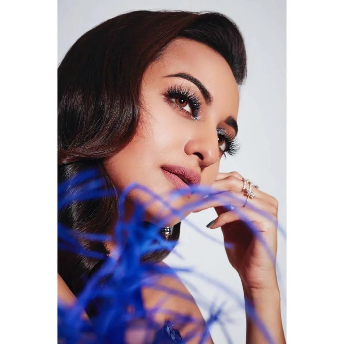 مكياج جليتر للعروس